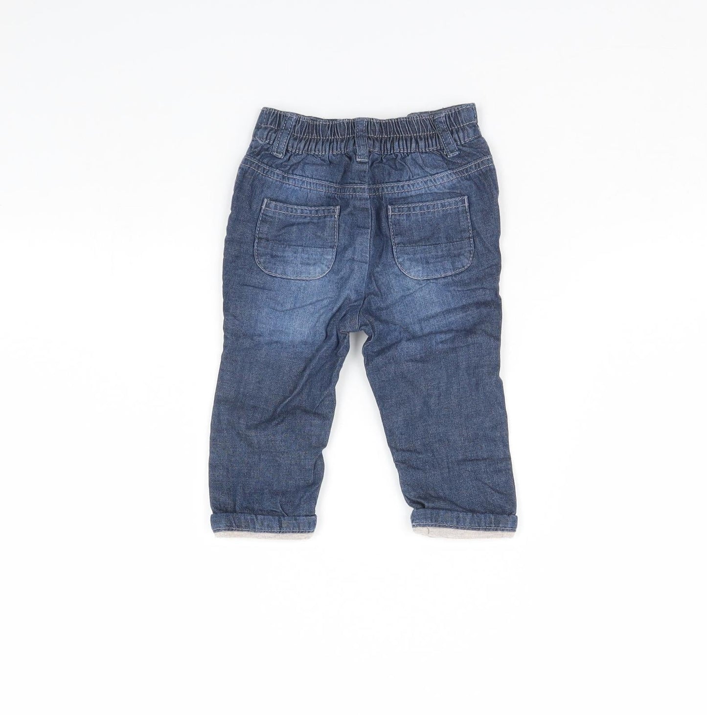 TU Baby Blue   Capri Trousers Size 9 Months