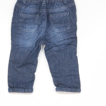 TU Baby Blue   Capri Trousers Size 9 Months