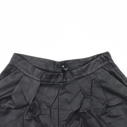 H&M Womens Black   Cut-Off Shorts Size 10