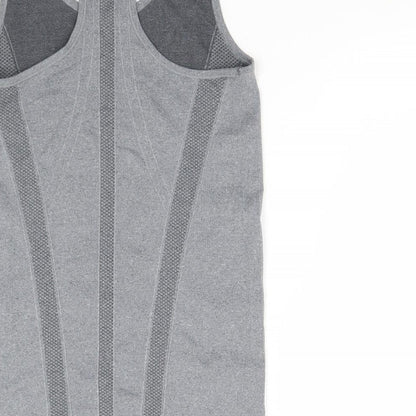Workout Womens Grey   Basic Tank Size 10