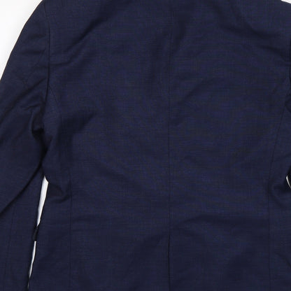 Mens UK Size 36 H&M Regular Blue Suit Jacket