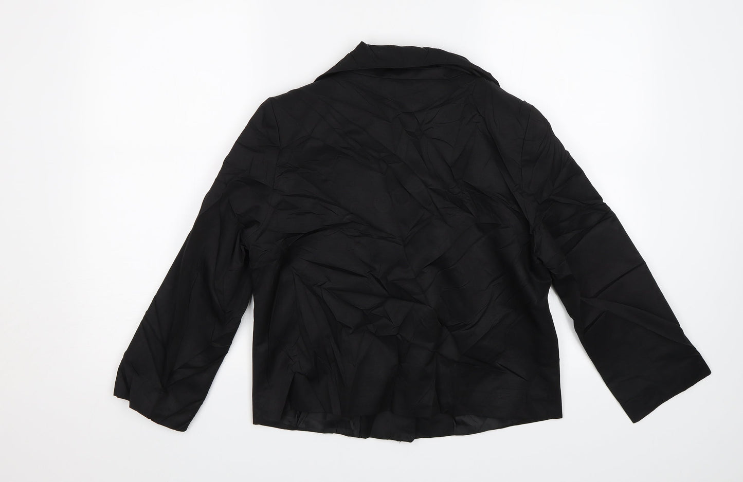 Womens UK Size 12 H&M Black Jacket