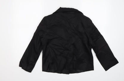 Womens UK Size 12 H&M Black Jacket