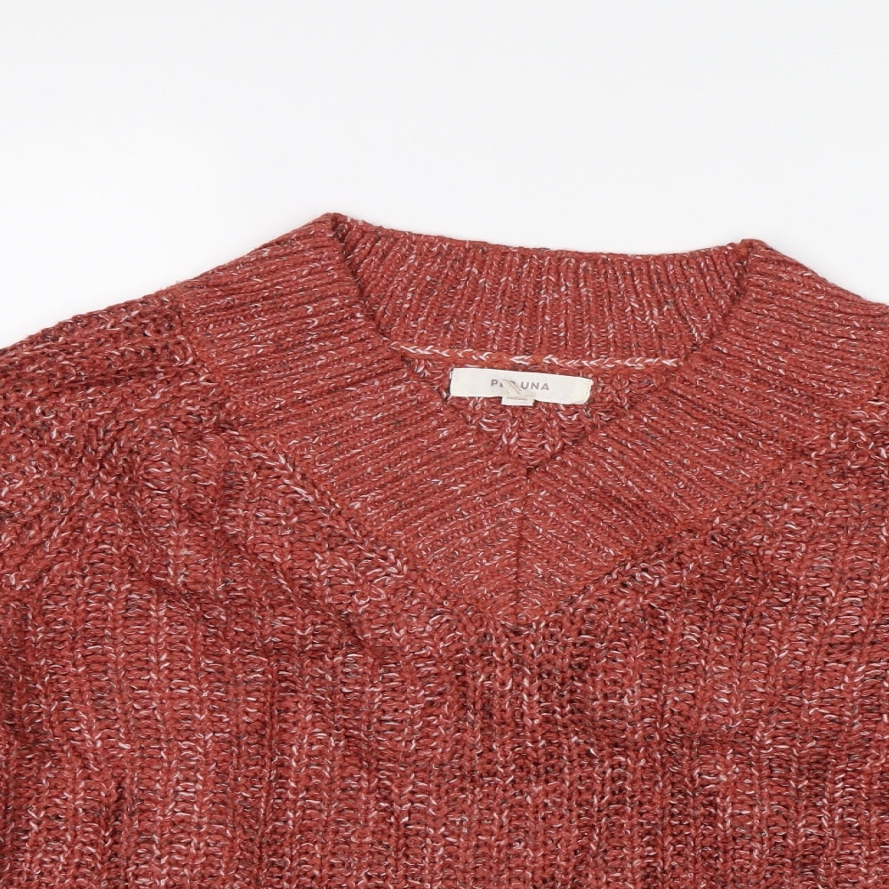 Womens UK Size S Per Una Red Pullover Jumper
