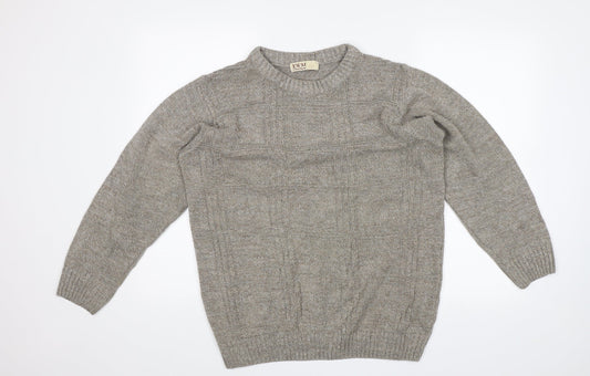 EWM Womens Beige   Pullover Jumper Size 8