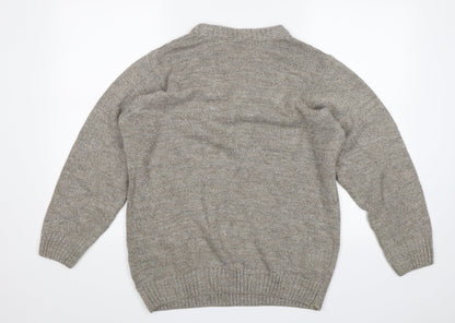 EWM Womens Beige   Pullover Jumper Size 8