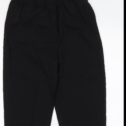 Womens UK Size 8 H&M Regular Fit Dress Pants Black Trousers