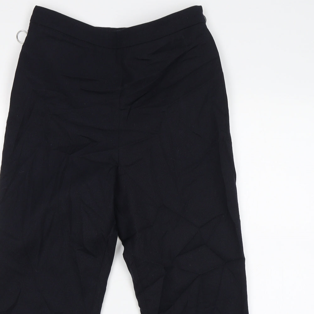 Topshop Womens Blue   Trousers  Size 8 L21 in