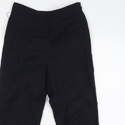 Topshop Womens Blue   Trousers  Size 8 L21 in