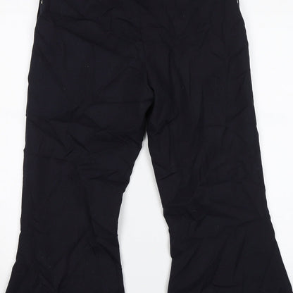 Topshop Womens Blue   Trousers  Size 8 L21 in