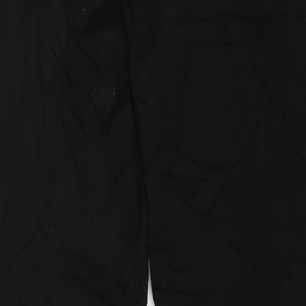 Homa Womens Black   Dress Pants Trousers Size XL L28 in