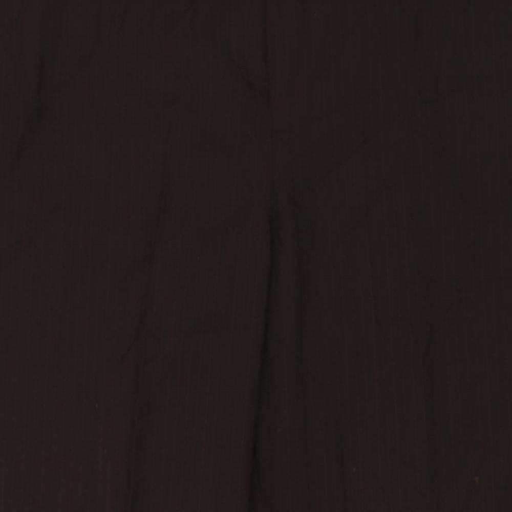 BM Womens Brown Striped  Trousers  Size 18 L25 in