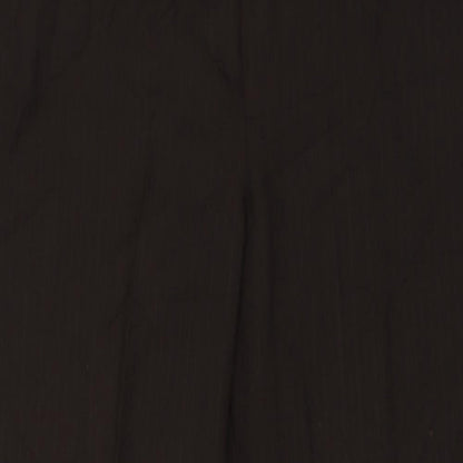 BM Womens Brown Striped  Trousers  Size 18 L25 in