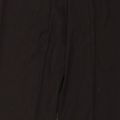 BM Womens Brown Striped  Trousers  Size 18 L25 in