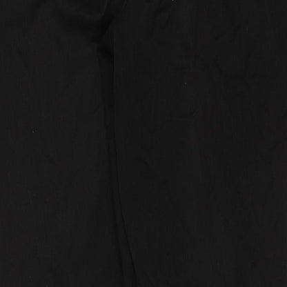 Womens UK Size 14 F&F Regular Fit Dress Pants Black Trousers