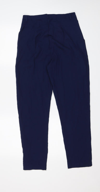Vintage Womens Blue   Dress Pants Trousers Size M L26 in