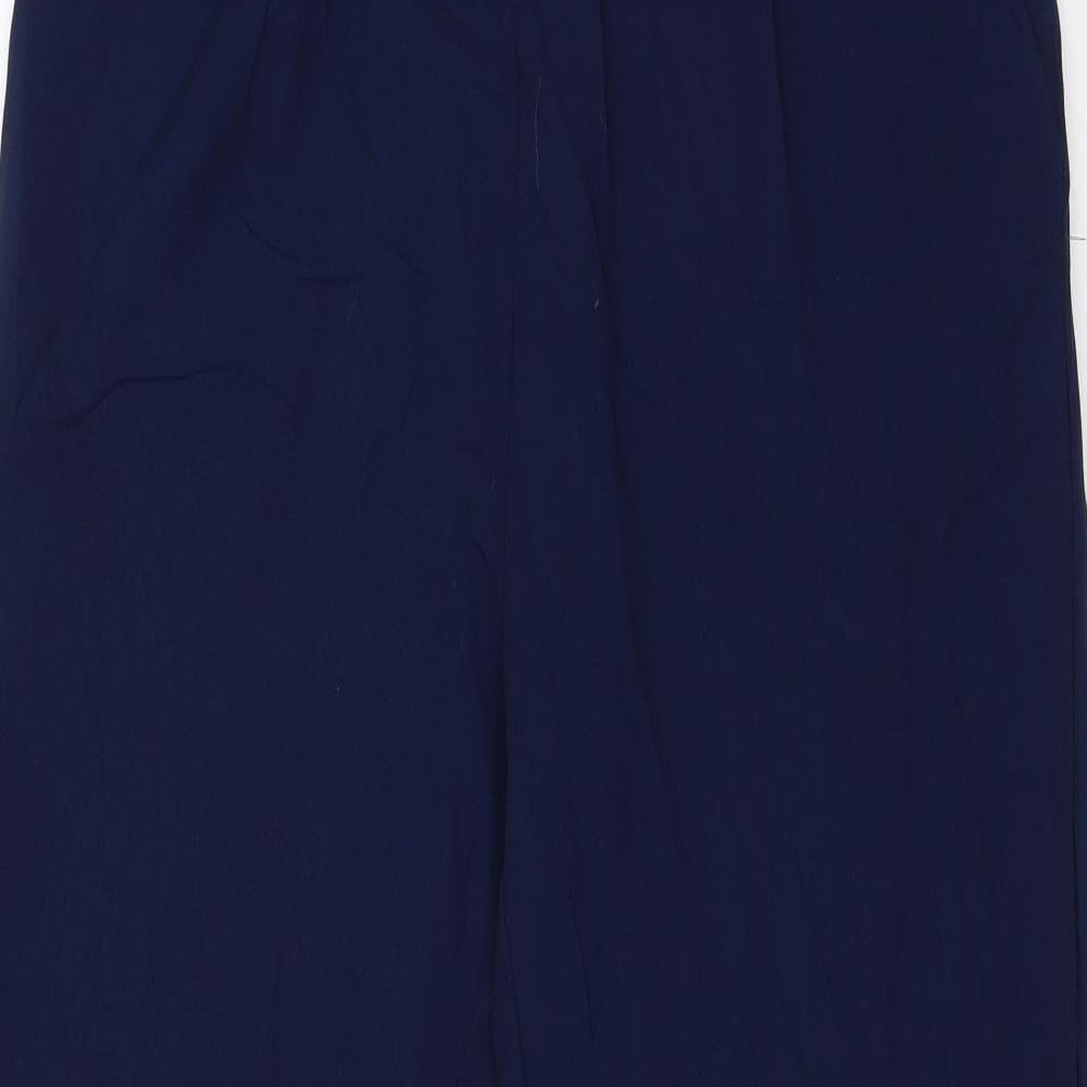Vintage Womens Blue   Dress Pants Trousers Size M L26 in