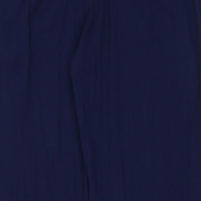 Vintage Womens Blue   Dress Pants Trousers Size M L26 in