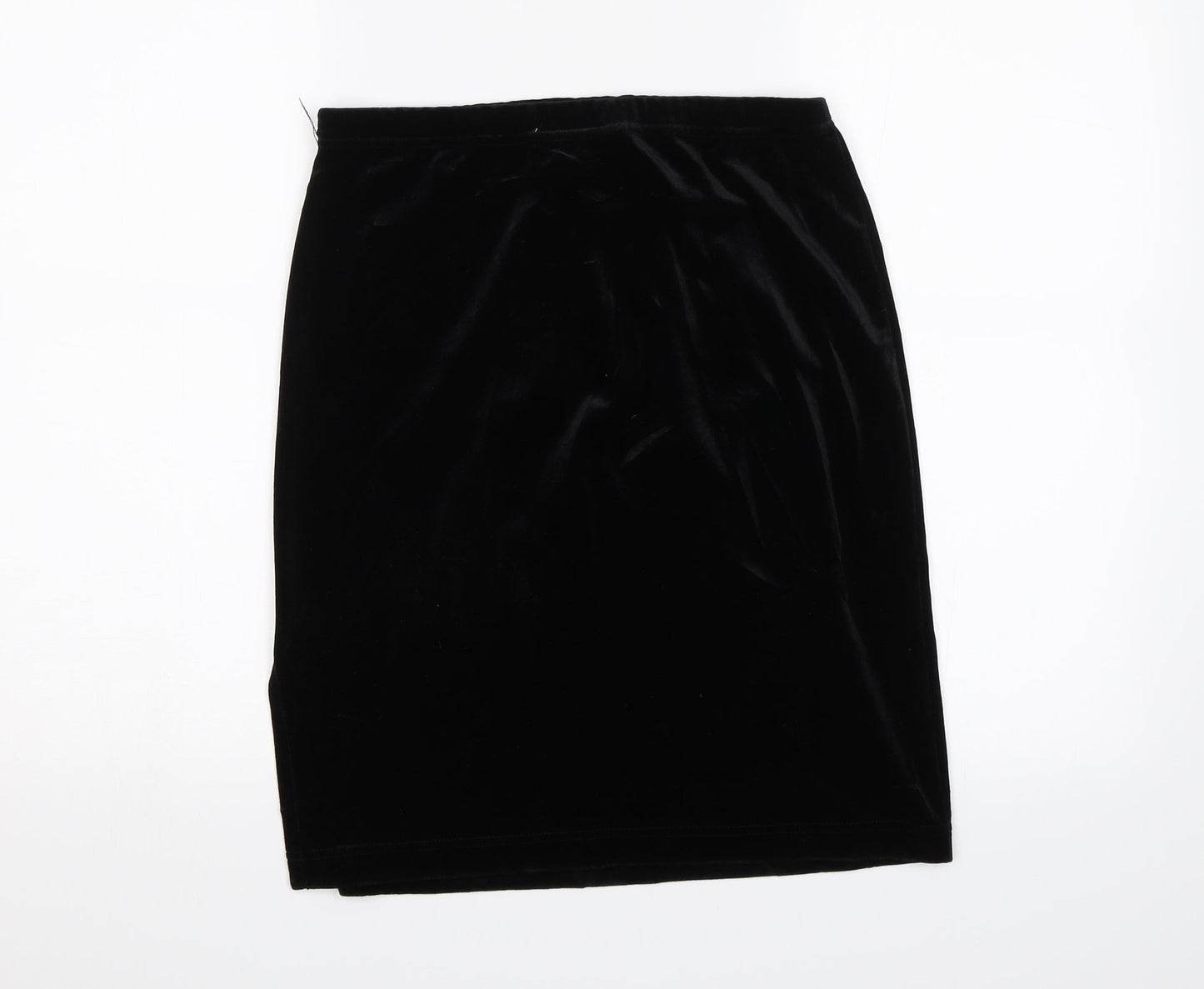 Look Fashion Womens Black   Straight & Pencil Skirt Size 10