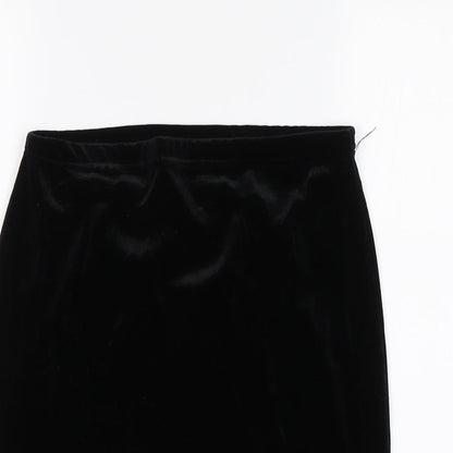 Look Fashion Womens Black   Straight & Pencil Skirt Size 10