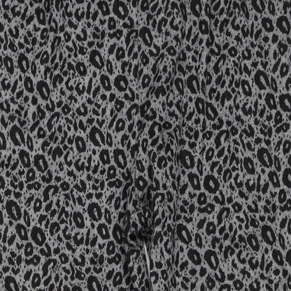 George Womens Grey Animal Print  Trousers  Size 14 L22 in