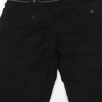 Caroll Womens Black   Chino Shorts Size 30 in