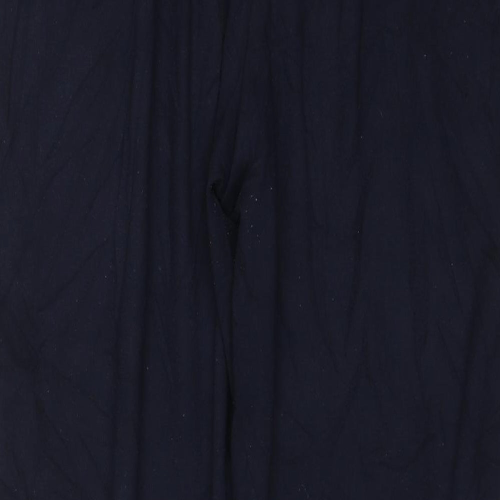 Womens UK Size 16 M&S Regular Fit  Blue Trousers