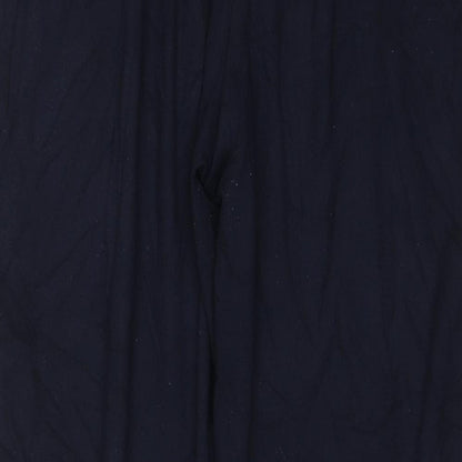 Womens UK Size 16 M&S Regular Fit  Blue Trousers