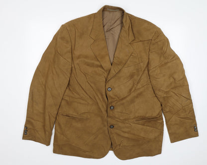 Mens UK Size 44 Di Caprio Regular Beige Suit Jacket