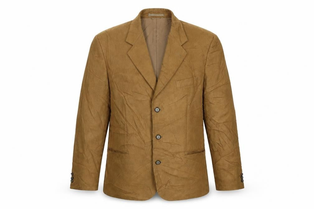 Mens UK Size 44 Di Caprio Regular Beige Suit Jacket