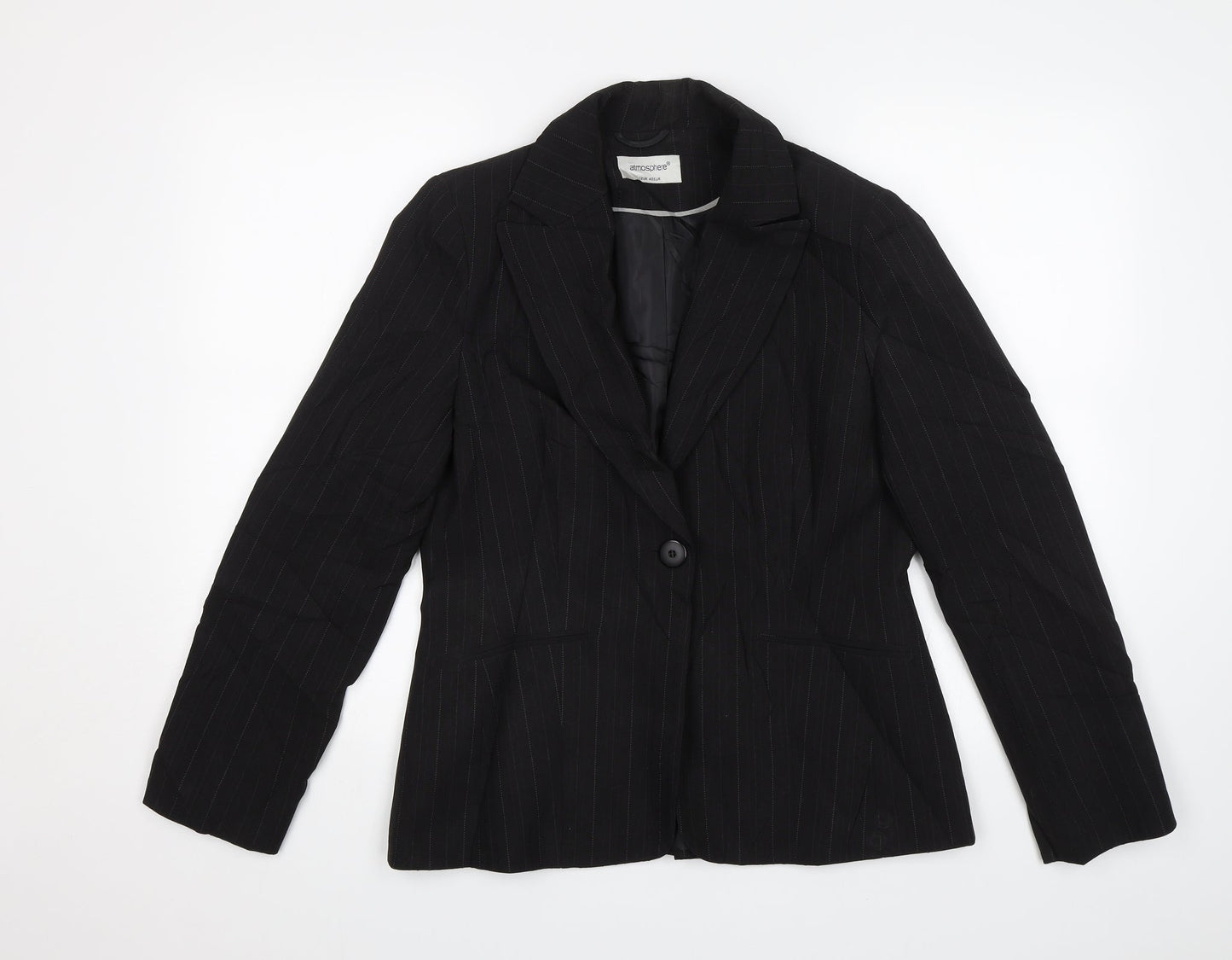 Atmosphere Womens Black   Jacket Blazer Size 12