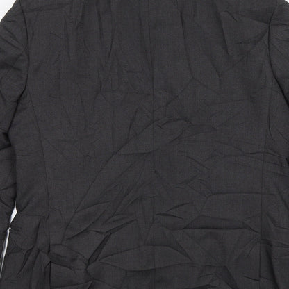 Mens UK Size 38 Red Herring Regular Grey Suit Jacket