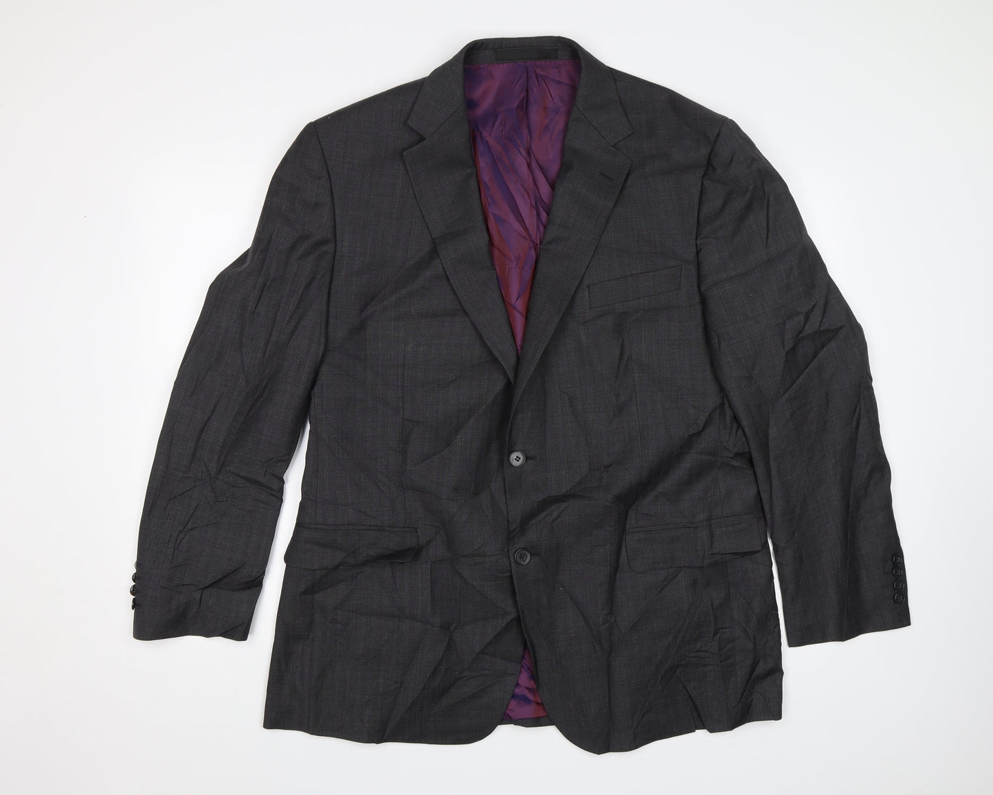 Mens UK Size 44 Marks and Spencer Regular Grey Suit Jacket