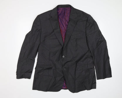 Mens UK Size 44 Marks and Spencer Regular Grey Suit Jacket