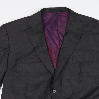 Mens UK Size 44 Marks and Spencer Regular Grey Suit Jacket