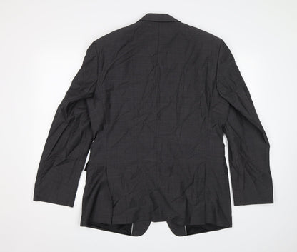 Laffitte Mens Grey   Jacket Blazer Size 40
