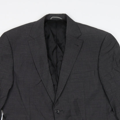 Laffitte Mens Grey   Jacket Blazer Size 40