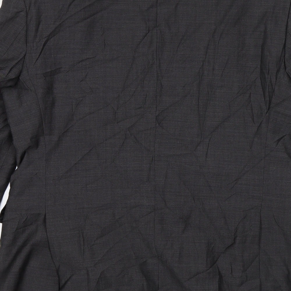 Laffitte Mens Grey   Jacket Blazer Size 40