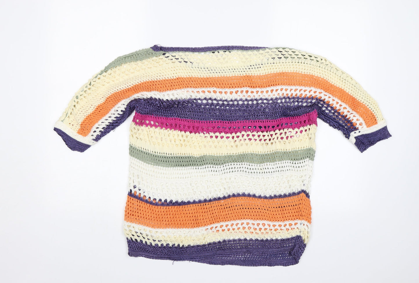 Womens UK Size S NEXT Multicoloured Pullover Jumper
