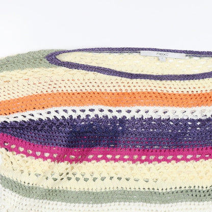 Womens UK Size S NEXT Multicoloured Pullover Jumper