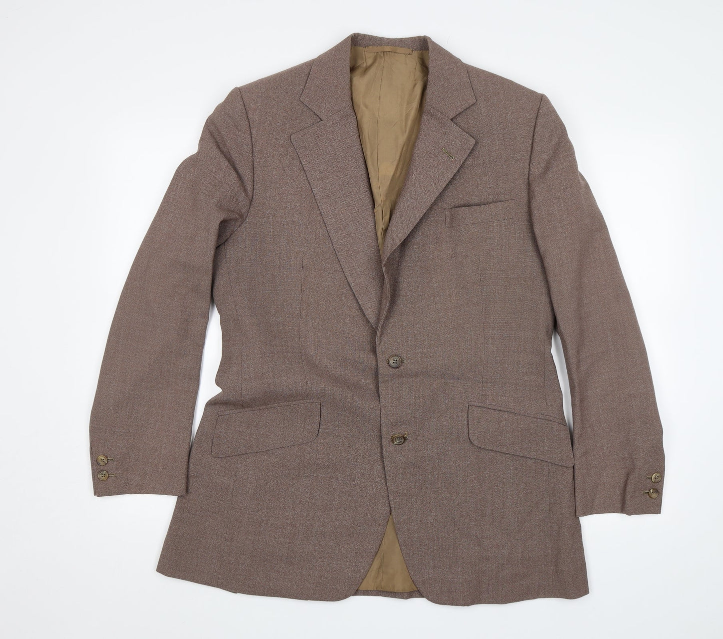 Thomas Davis Mens Brown   Jacket Blazer Size 38