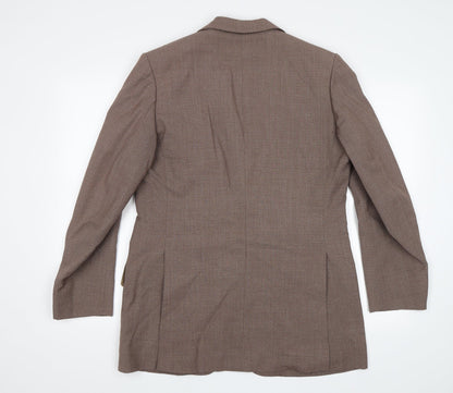 Thomas Davis Mens Brown   Jacket Blazer Size 38