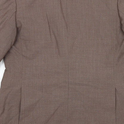 Thomas Davis Mens Brown   Jacket Blazer Size 38