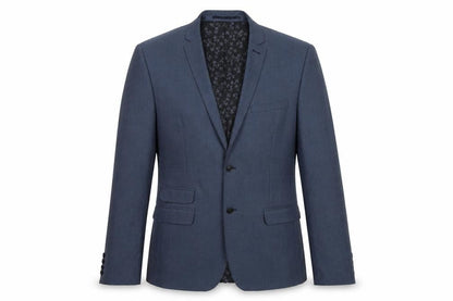 Mens UK Size 38 limehaus Regular Blue Suit Jacket