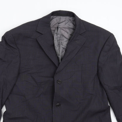 Mens UK Size 36 M&S Regular Grey Suit Jacket