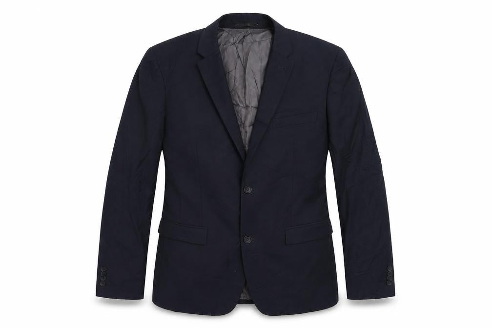 Mens UK Size 40 Topman Regular Blue Suit Jacket