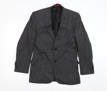 Mens UK Size 36 Burton Regular Grey Suit Jacket