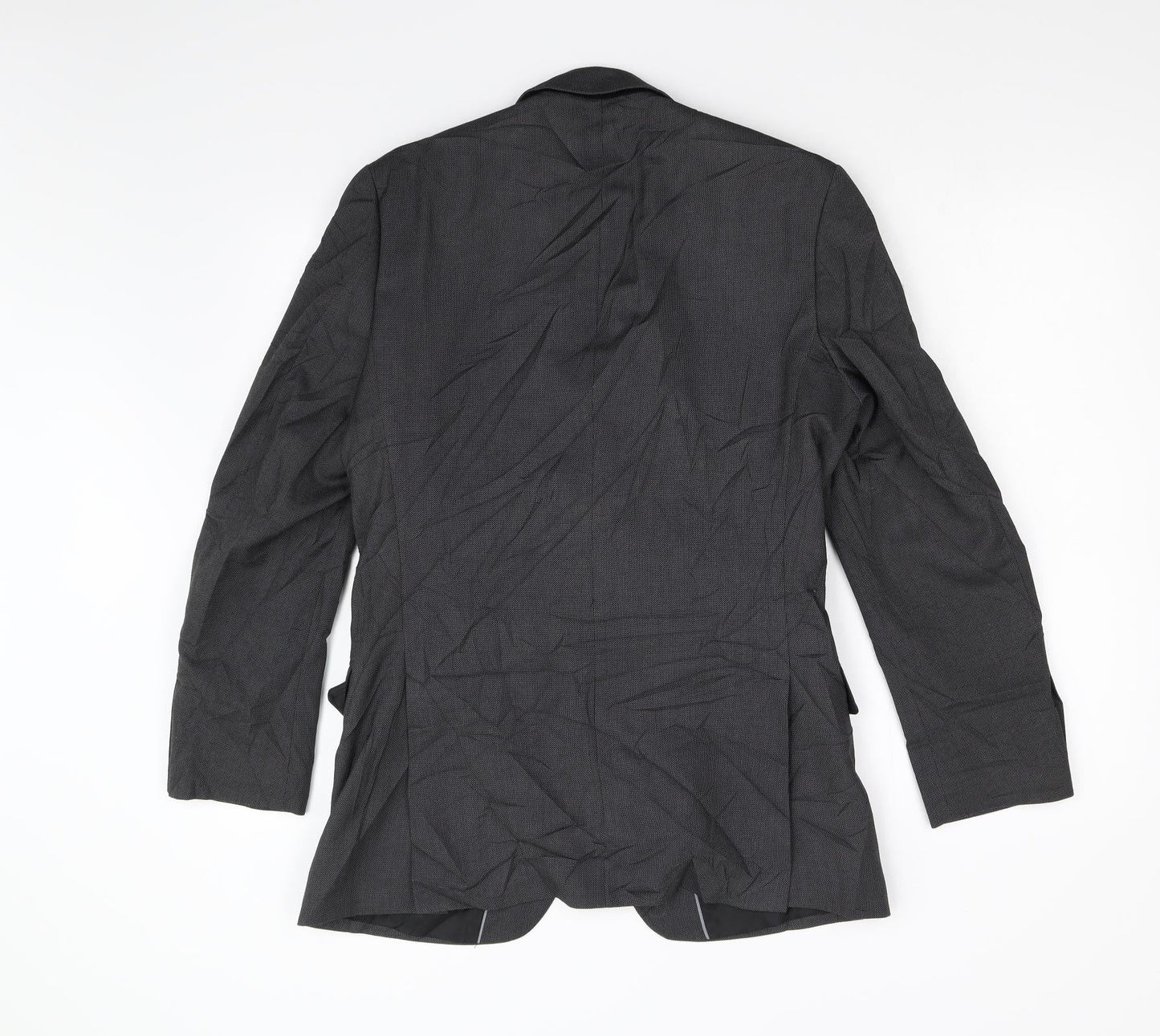 Mens UK Size 36 Burton Regular Grey Suit Jacket