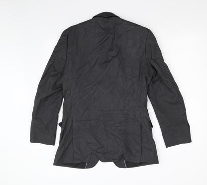 Mens UK Size 36 Burton Regular Grey Suit Jacket