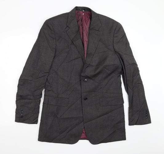 Mens UK Size 38 John Lewis Regular Grey Suit Jacket